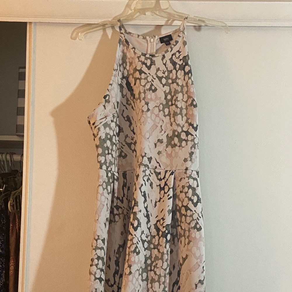 Wassio floral halter dress, XXL